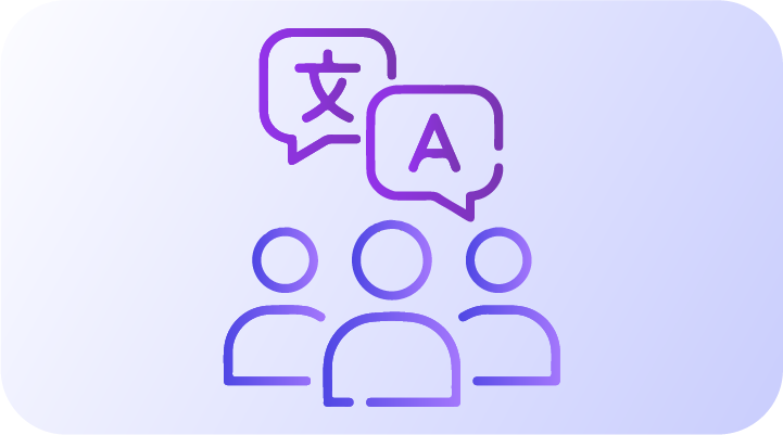 Multilingual Support to Cater to Diverse Teams Multilingual Support to Cater to Diverse Teams